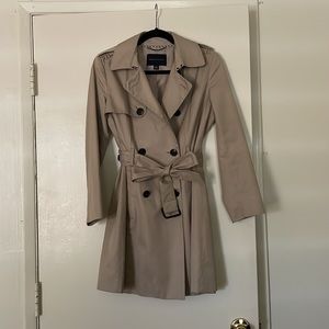 Banana Republic Petite Small Trench Coat